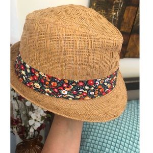 Chatties Tan Straw Bolero Hat